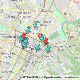 Mappa Aurora, 10152 Torino TO, Italia (1.52154)