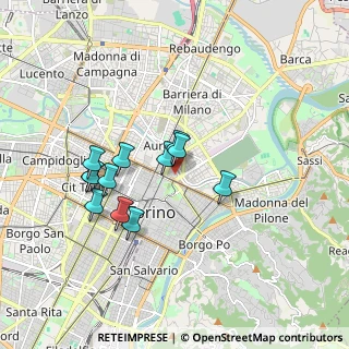 Mappa Aurora, 10152 Torino TO, Italia (1.5325)