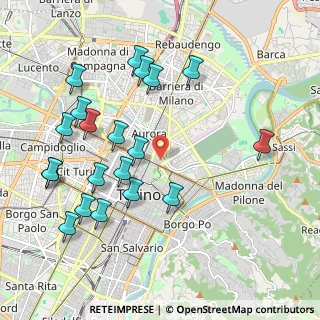 Mappa Aurora, 10152 Torino TO, Italia (2.239)