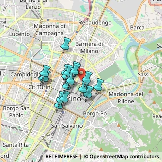 Mappa Aurora, 10152 Torino TO, Italia (1.229)