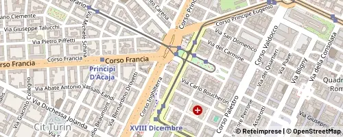 Mappa Turin