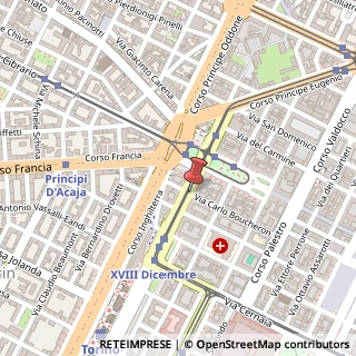 Mappa Via Carlo Boucheron,  16, 10122 Torino, Torino (Piemonte)