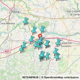 Mappa Via Depretis Agostino, 27049 Stradella PV, Italia (6.61316)