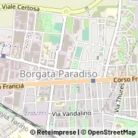 Mapa Collegno