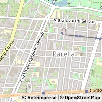 Mapa Torino