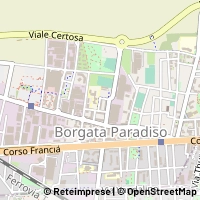 Mapa Collegno