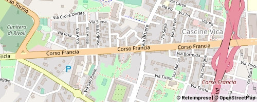 Mappa Rivoli