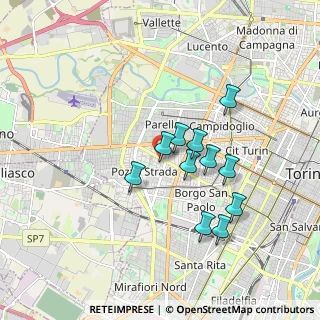 Mappa Via Arvier, 10141 Torino TO, Italia (1.50273)