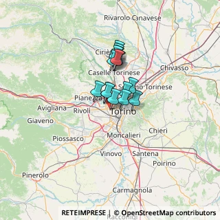 Mappa Via Arvier, 10141 Torino TO, Italia (8.28267)