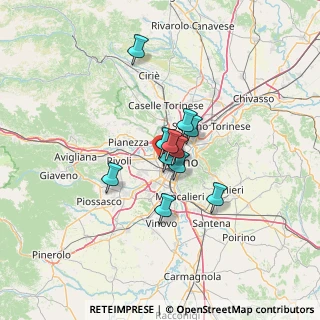 Mappa Via Arvier, 10141 Torino TO, Italia (8.24273)