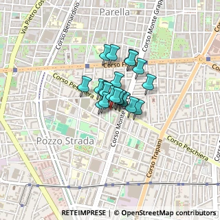 Mappa Via Arvier, 10141 Torino TO, Italia (0.211)