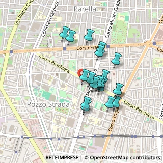 Mappa Via Arvier, 10141 Torino TO, Italia (0.3685)