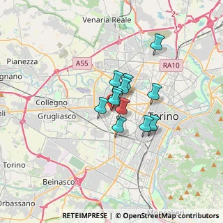 Mappa Via Arvier, 10141 Torino TO, Italia (1.96417)