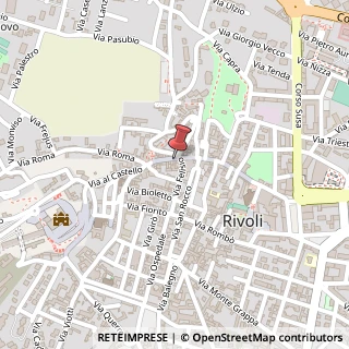 Mappa Via Fratelli Piol, 14, 10098 Rivoli, Torino (Piemonte)