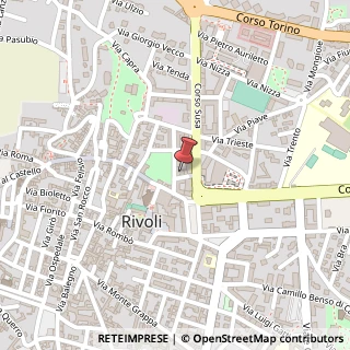 Mappa Via G. Giolitti, 6, 10098 Rivoli, Torino (Piemonte)
