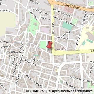 Mappa Via Piol Fratelli, 59A, 10098 Rivoli, Torino (Piemonte)