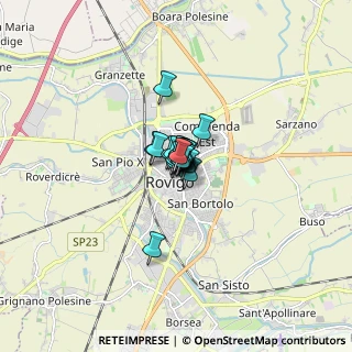 Mappa Piazza Giuseppe Garibaldi, 45100 Rovigo RO, Italia (0.4185)
