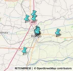Mappa Via Nino Bedendo, 45100 Rovigo RO, Italia (4.17714)