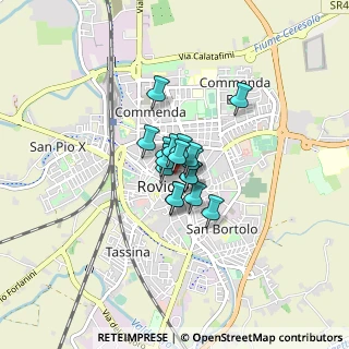 Mappa Via Nino Bedendo, 45100 Rovigo RO, Italia (0.36824)