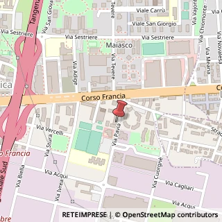 Mappa Via Pavia, 16B, 10098 Rivoli, Torino (Piemonte)