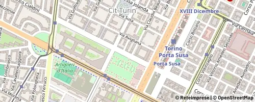 Mappa Torino