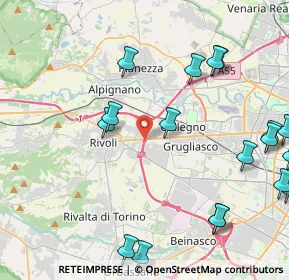Mappa A55, 10098 Rivoli TO, Italia (5.8235)