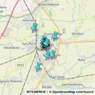 Mappa Via Silvestri, 45100 Rovigo RO, Italia (0.675)