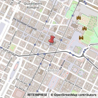 Mappa Via Giuseppe Barbaroux,  5, 10122 Torino, Torino (Piemonte)