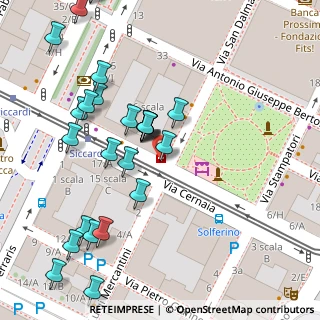 Mappa Via San Dalmazzo, 10122 Torino TO, Italia (0.05769)