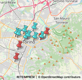 Mappa Via Lessolo, 10153 Torino TO, Italia (3.15182)