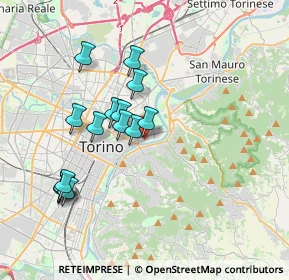 Mappa Via Lessolo, 10153 Torino TO, Italia (3.49867)