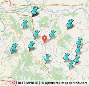 Mappa 14025 Montiglio Monferrato AT, Italia (9.3645)