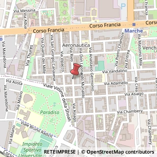 Mappa Via Rieti,  45, 10142 Torino, Torino (Piemonte)