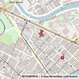 Mappa Via Luigi Tarino, 10/h, 10124 Torino, Torino (Piemonte)