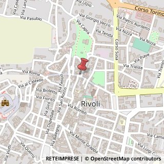 Mappa Via Piol Fratelli, 39, 10098 Rivoli, Torino (Piemonte)