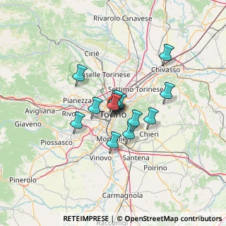 Mappa Via Pietro Micca, 10128 Torino TO, Italia (8.43857)