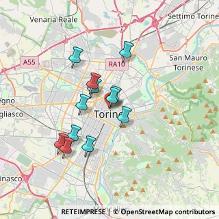 Mappa Via Pietro Micca, 10128 Torino TO, Italia (2.94833)