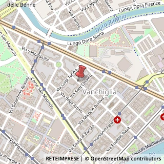 Mappa Via Santa Giulia,  29, 10124 Torino, Torino (Piemonte)