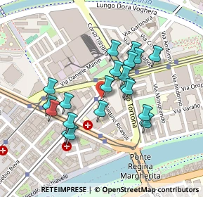 Mappa Via Bettino Ricasoli, 10153 Torino TO, Italia (0.196)