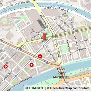 Mappa Via Bettino Ricasoli, 28, 10133 Torino, Torino (Piemonte)
