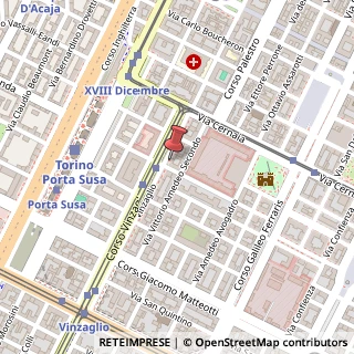 Mappa Corso Vinzaglio, 9, 10121 Torino, Torino (Piemonte)