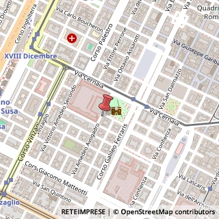 Mappa Via Amedeo Avogadro, 30, 10121 Torino, Torino (Piemonte)