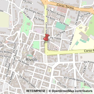 Mappa Corso Susa, 50, 10098 Rivoli, Torino (Piemonte)