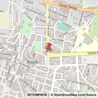 Mappa Corso Susa, 3, 10098 Rivoli, Torino (Piemonte)