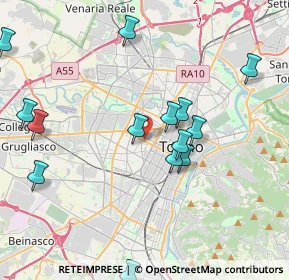 Mappa 10138 Torino TO, Italia (4.68133)