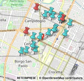 Mappa 10138 Torino TO, Italia (0.9145)