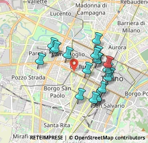 Mappa 10138 Torino TO, Italia (1.543)