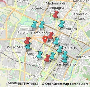 Mappa 10138 Torino TO, Italia (1.62867)