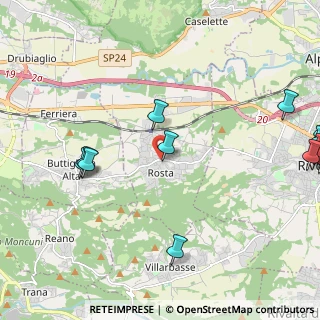 Mappa PIAZZA, 10090 Rosta TO, Italia (3.2425)