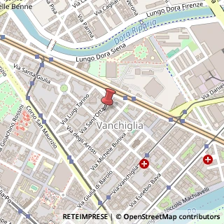 Mappa Via Sant'Ottavio, 54, 10124 Torino, Torino (Piemonte)